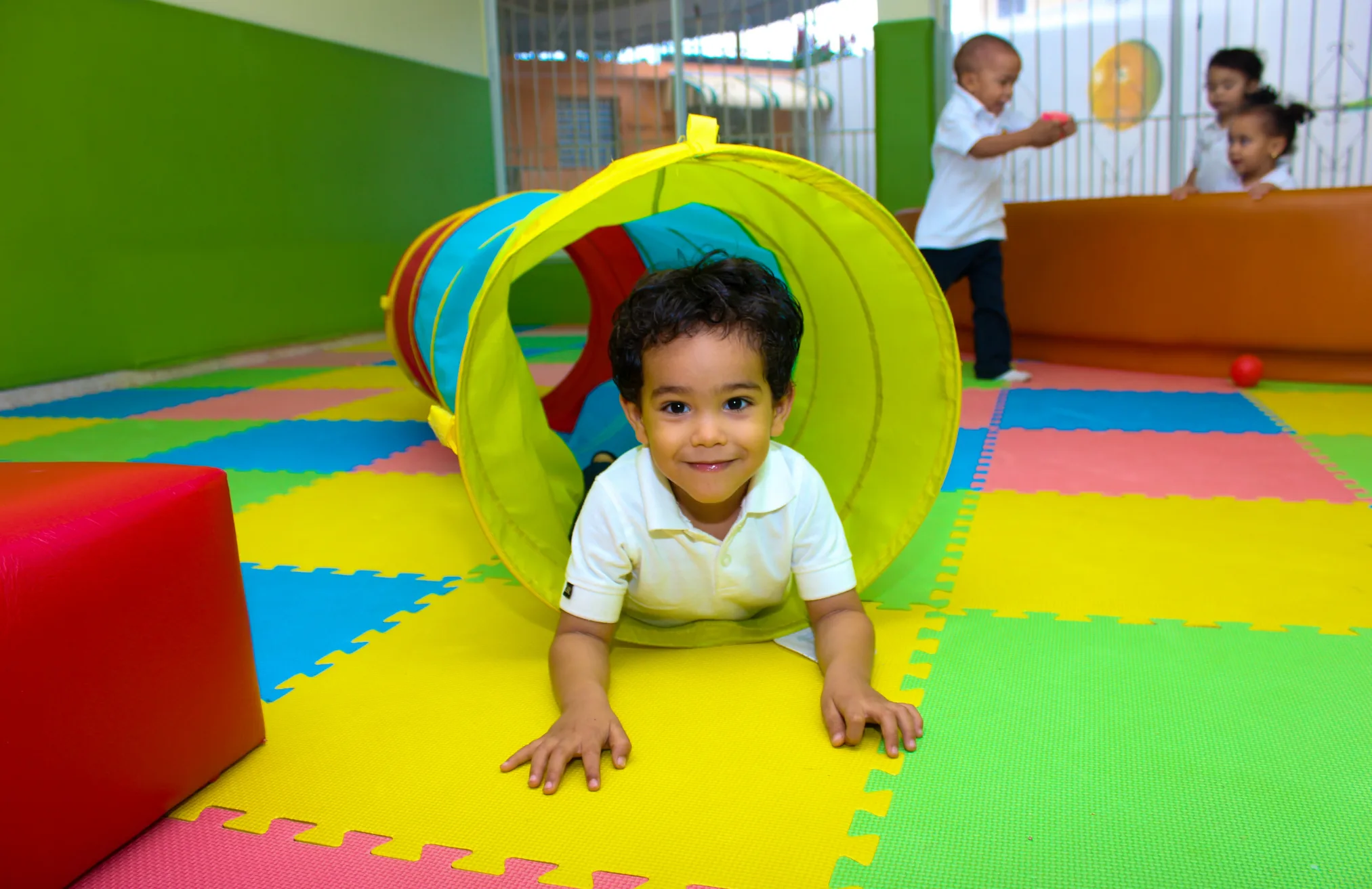 Childcare program activities at Kidstown Mission BC